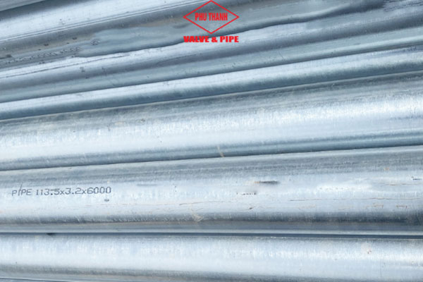 Ống mạ kẽm phi 49 giá bao nhiêu