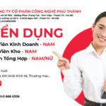 THÔNG BÁO TUYỂN DỤNG THÁNG 11/2024