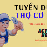 THÔNG BÁO TUYỂN DỤNG NHÂN VIÊN CƠ KHÍ